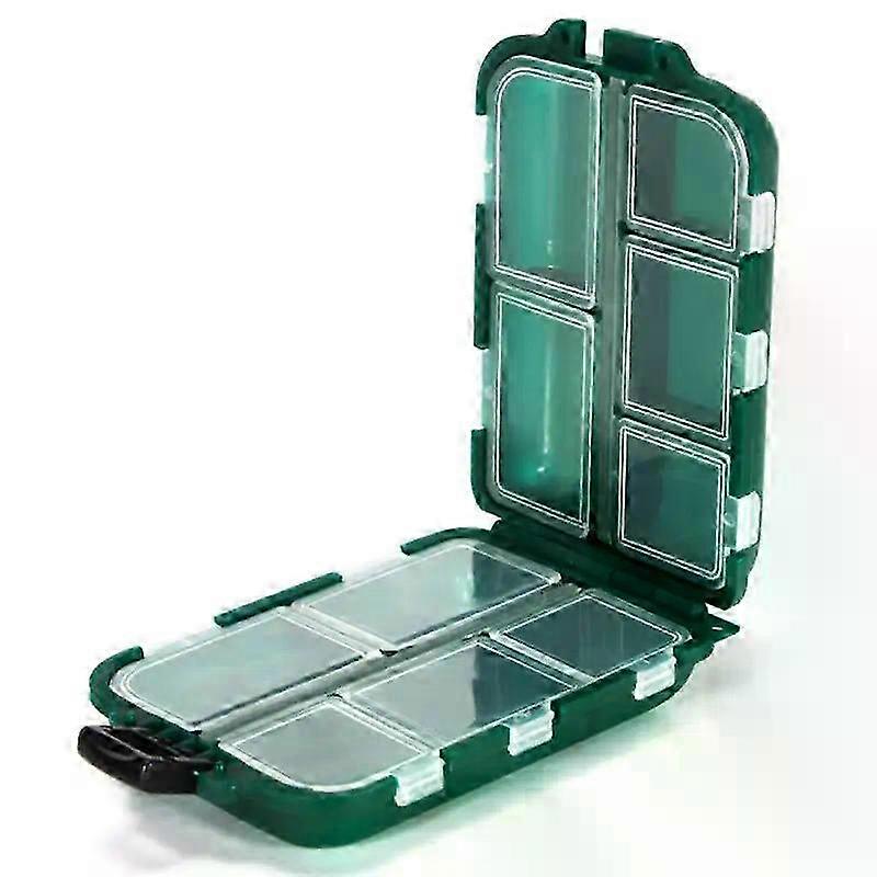 Shockproof Double-Layer Fishing Tackle Box
