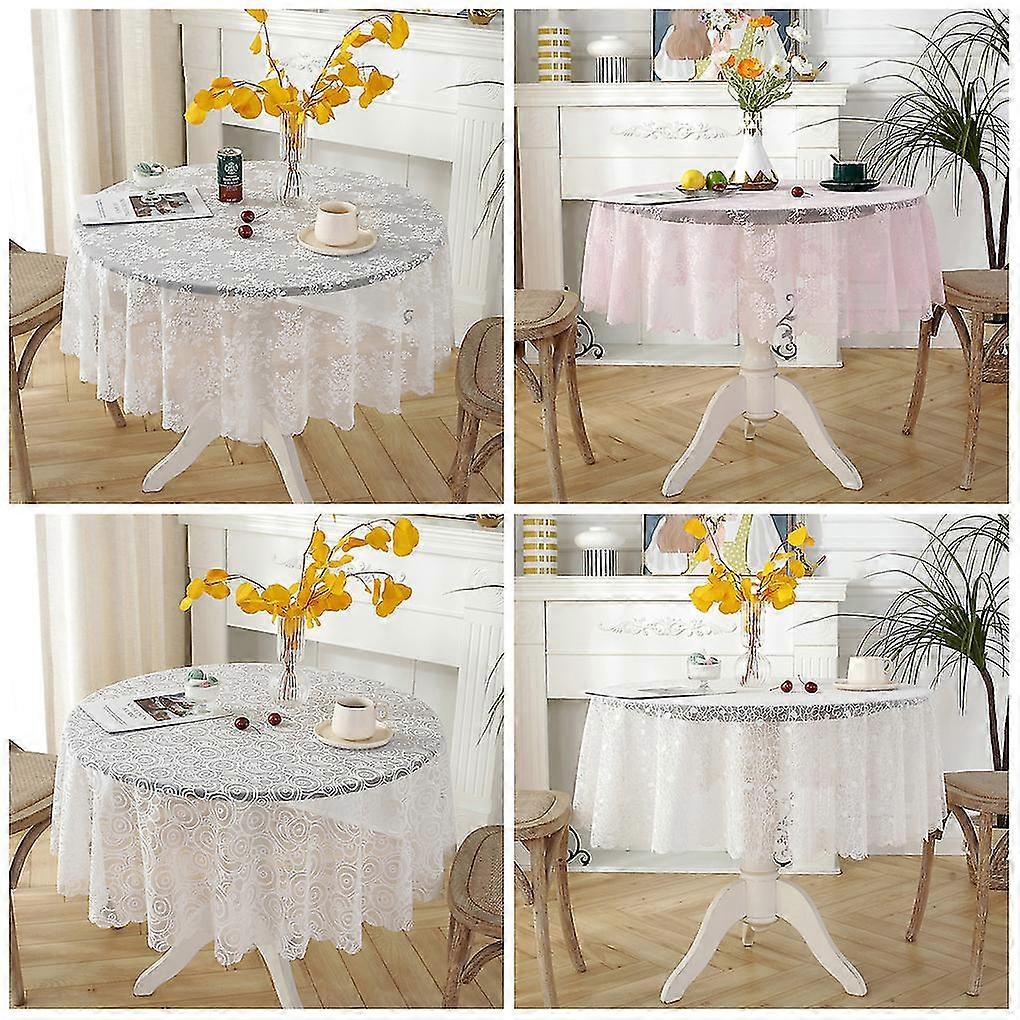 Elegant Round Lace Table Cover