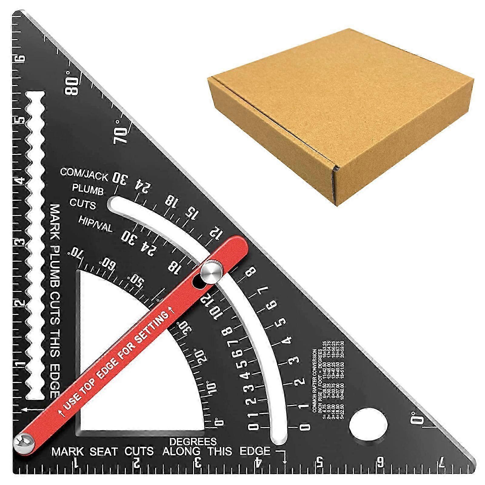 Precision 7-Inch Aluminum Triangle Square
