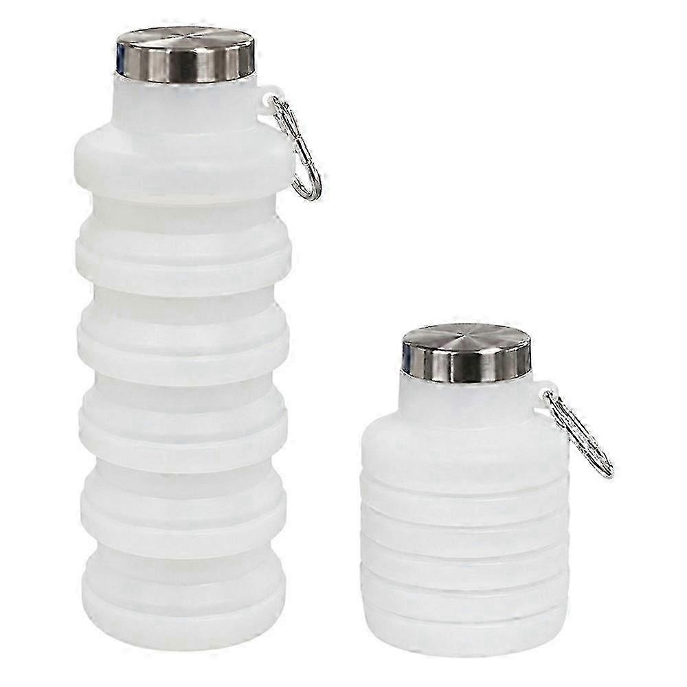 Collapsible 500ml Silicone Bottle