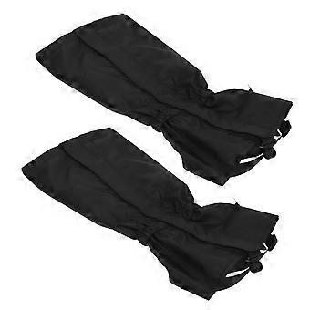 2pcs Waterproof Leg Gaiters for Men Hiking Snow Boot Covers Durable Mud and Snow Shield