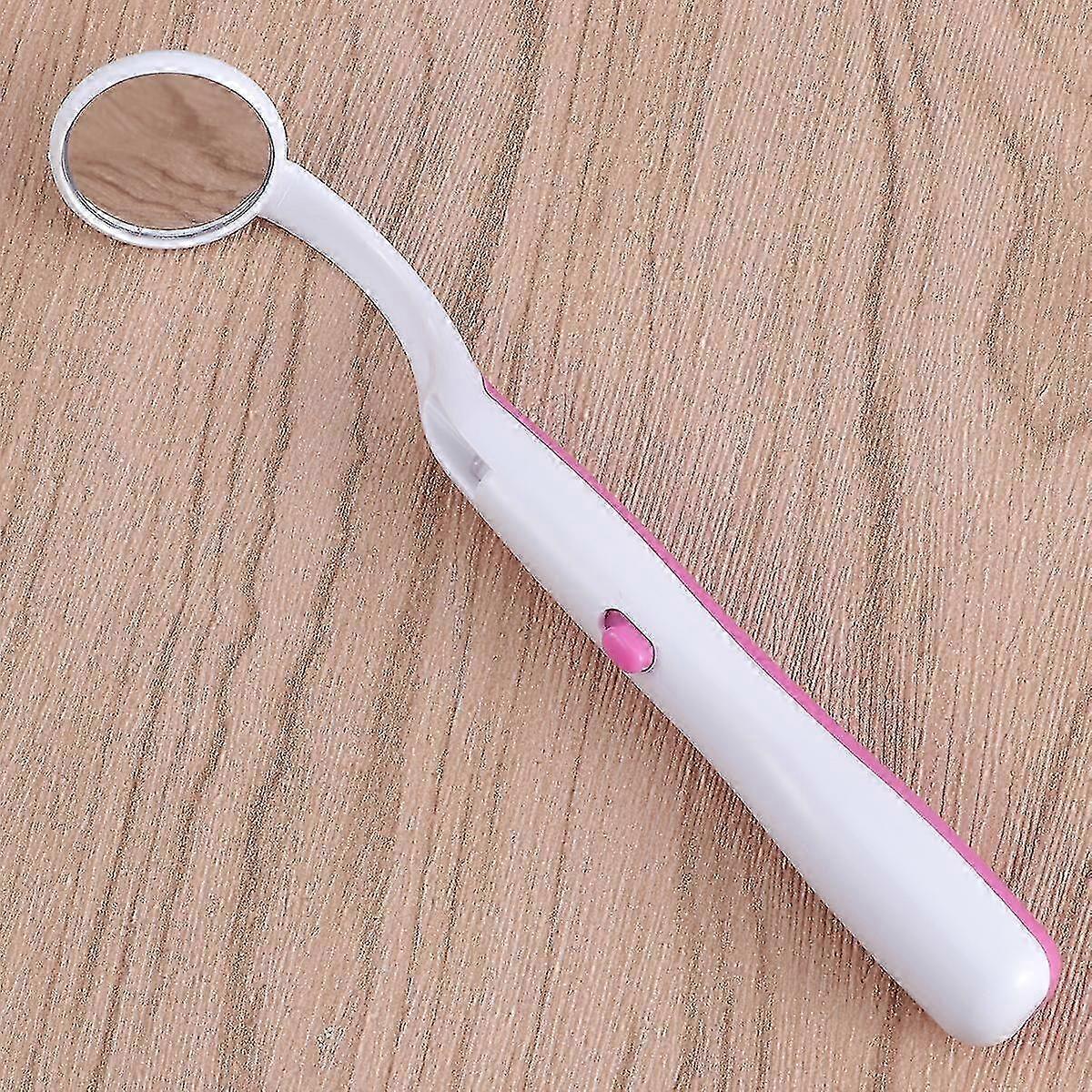 LED Dental Mirror Purple Ergonomic