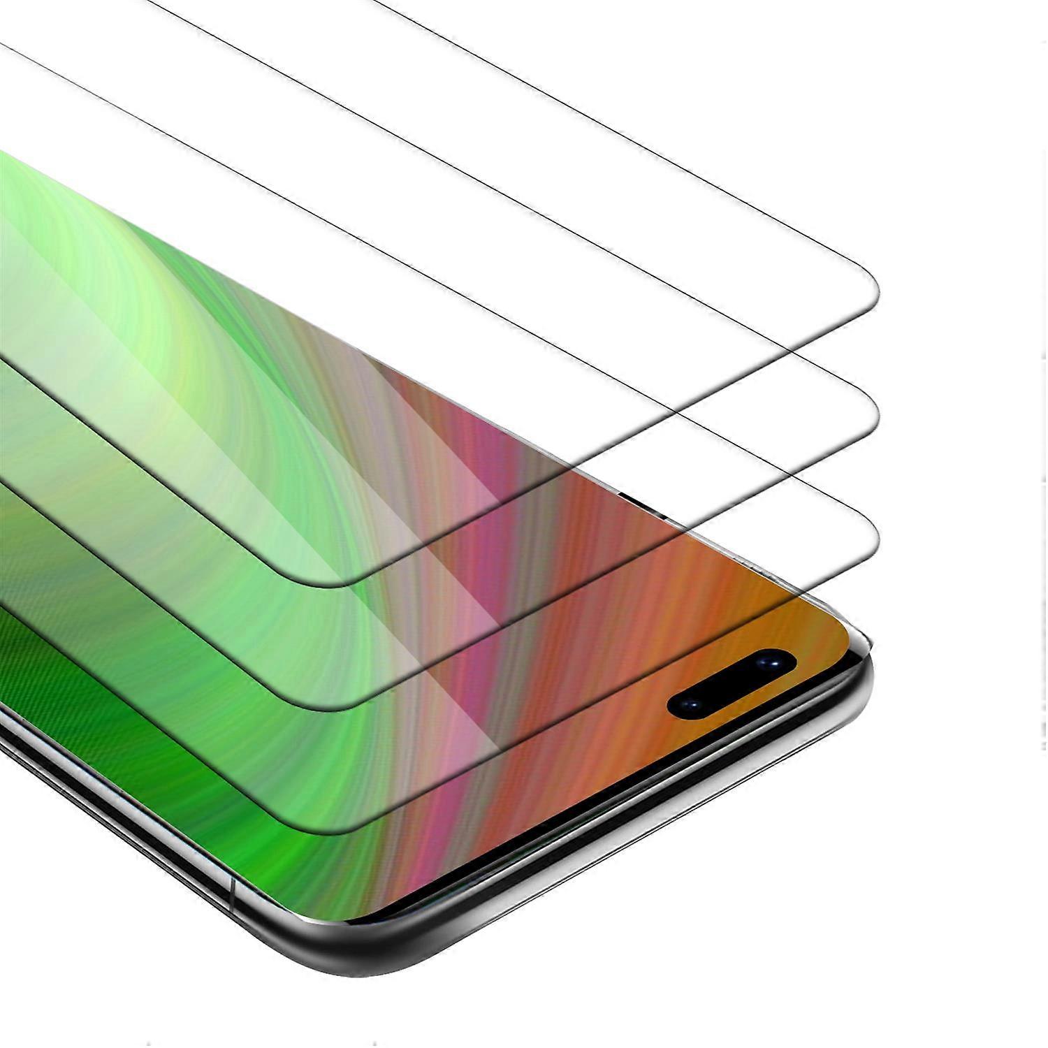 3x Screen protector compatible with Huawei MATE 40 PRO