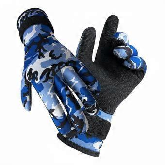 Neoprene Diving Gloves Keep Warm 3mm Neoprene Gloves Puncture Resistant