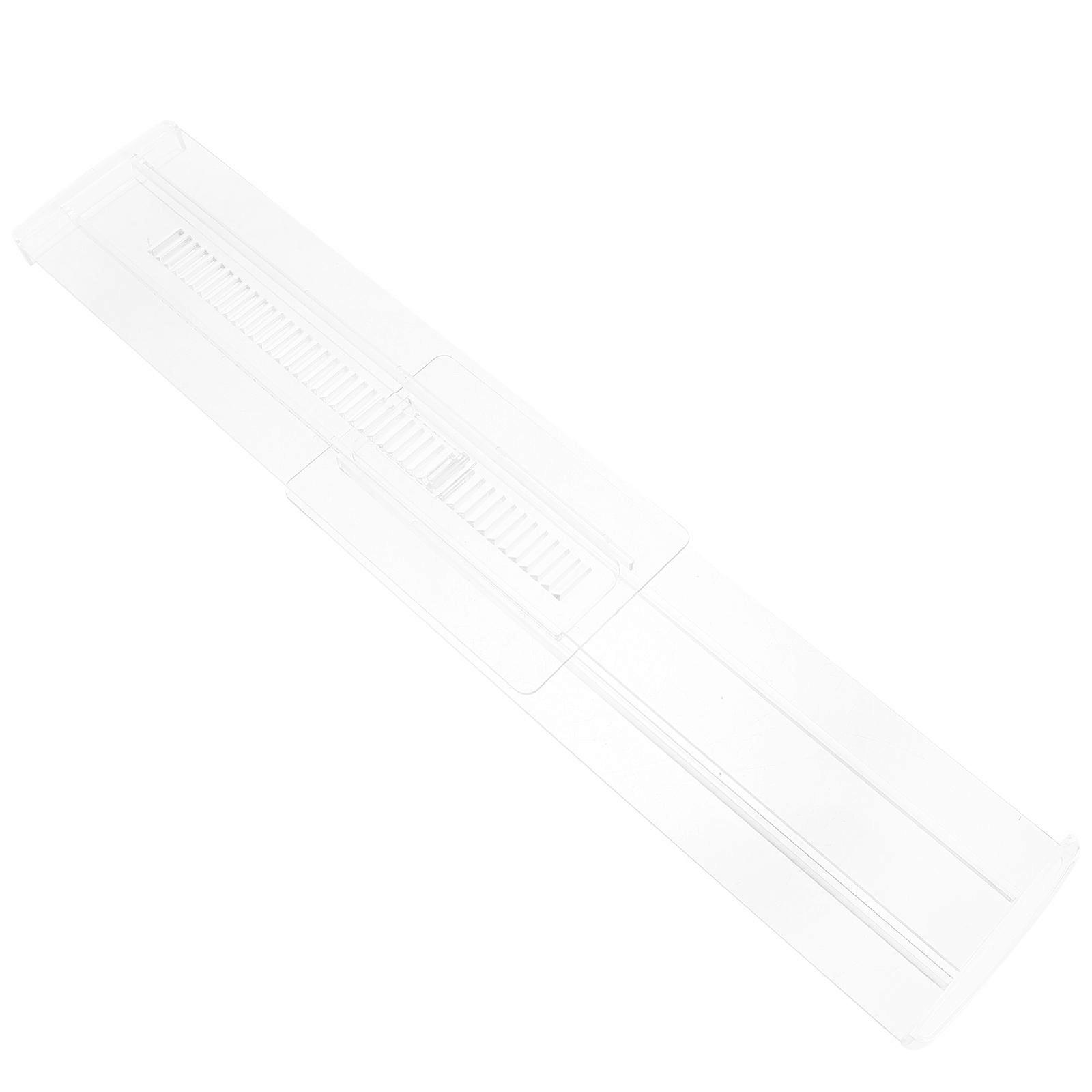 Transparent Drawer Divider for Storage Adjustable Plastic Partition