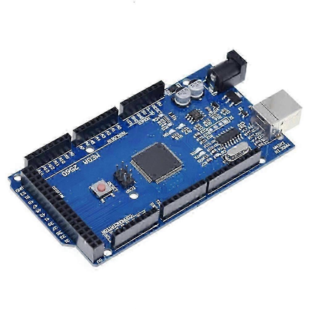 MEGA2560 R3 Improved Version Development Board with USB Data Cable, Suitable for 3D Printer