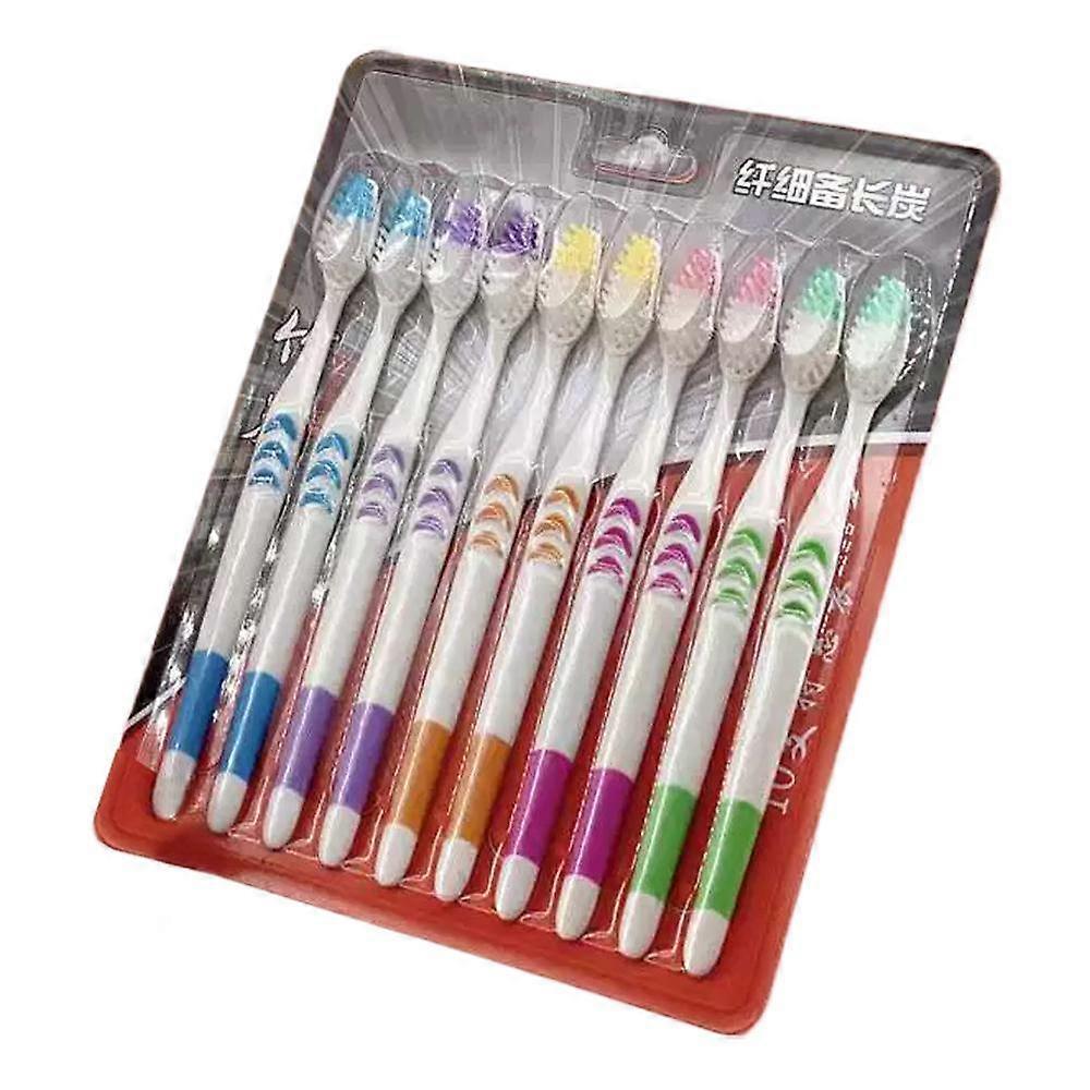 Bamboo Charcoal Gentle Toothbrush Pack