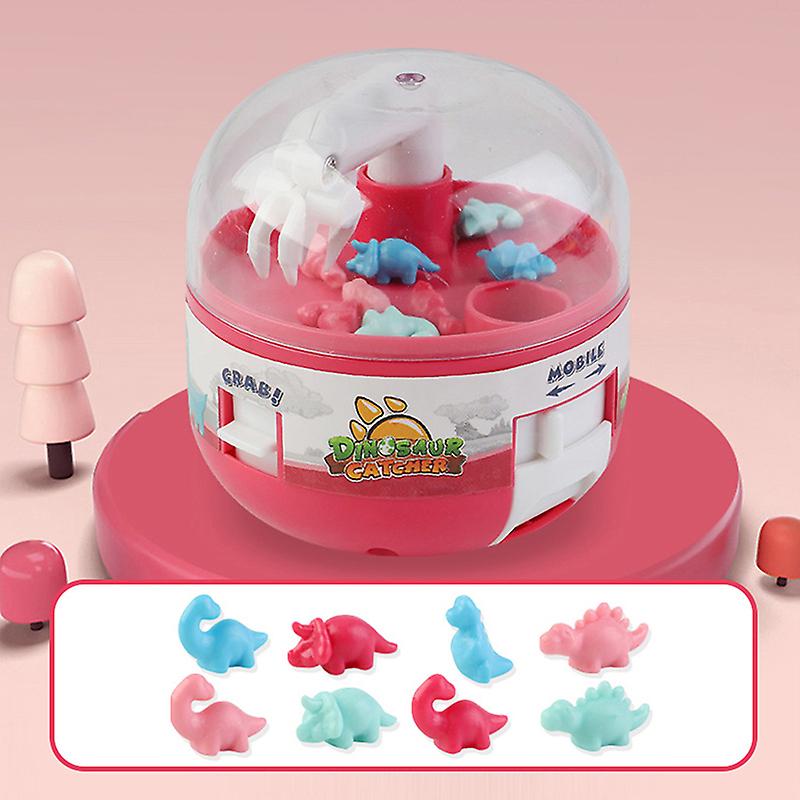 Mini Claw Machine Stuff Dinosaur Gashapon Toy Grabber Fingertip Toy Gifts