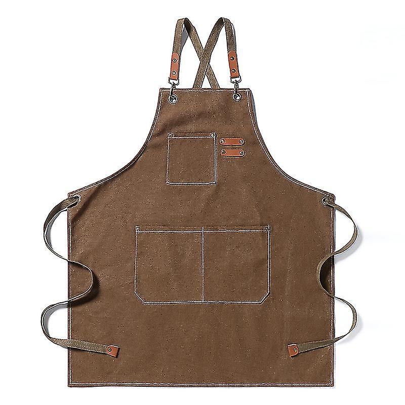 Canvas Apron Brown1pcs