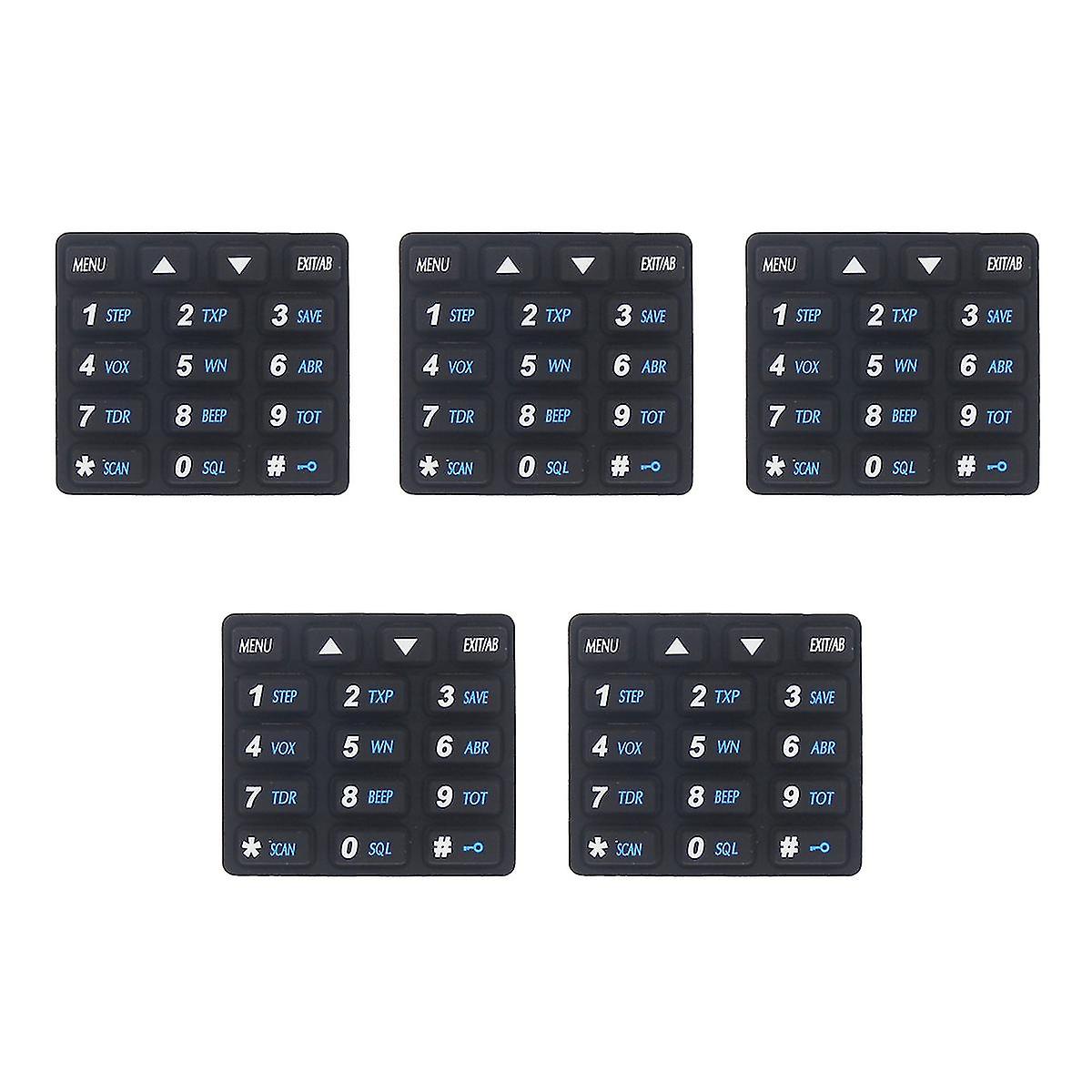 5 stk Uv-82 Num for toveis radio UV-82 Uv-82 Uv-8HX