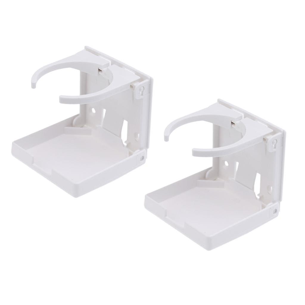 2 Pieces Adjable Folding Nylon Bevera Drink Can Hs Boat/e/caravan/car/rv Nylon Construct Durable|drinks Hs|