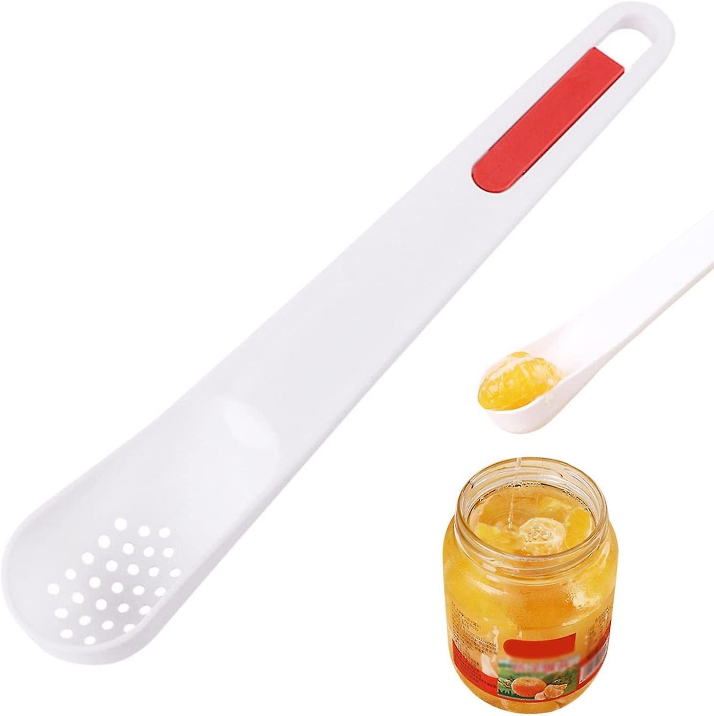 Multifunctional Slotted Spoon - Juice Draining Skimmer & Fork for fruit picking