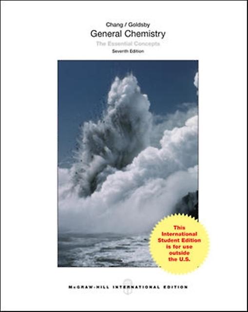 General Chemistry The Essential Concepts by Kenneth Goldsby Paperback