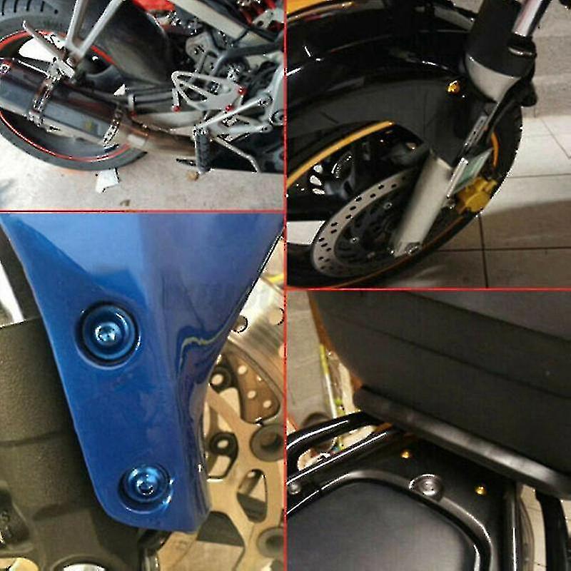 Kit De Vis Et Boulons Pour Carénage Honda CBR1000F 1987-1996 - Aluminium Usiné, 6 Couleurs Au Choix