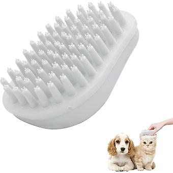 Cat Dog Bath Brush, Gummi Pet Sheddy Brush med aftagelig skærm, Blid Dog Massage Børste Børster Shedding Kit Pet Bath Brush til vask, pleje