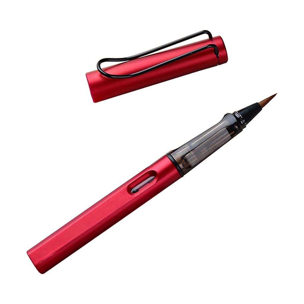 Portable Refillable Calligraphy Brush Pen Piston-Filled Fountain