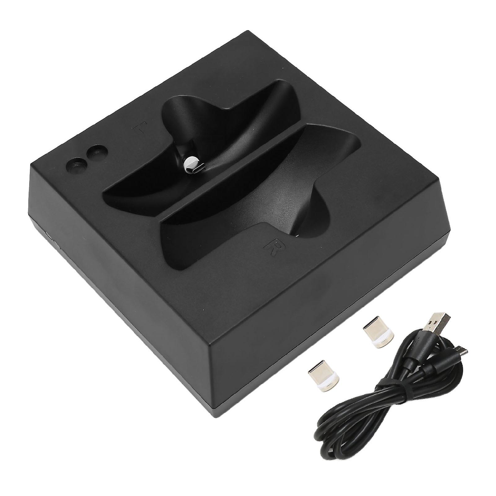 Fast Charging Station for Controllers, Ergonomically Designed Dock, USB Charging Cable Included, Automatic Shut Off for Safe Charging