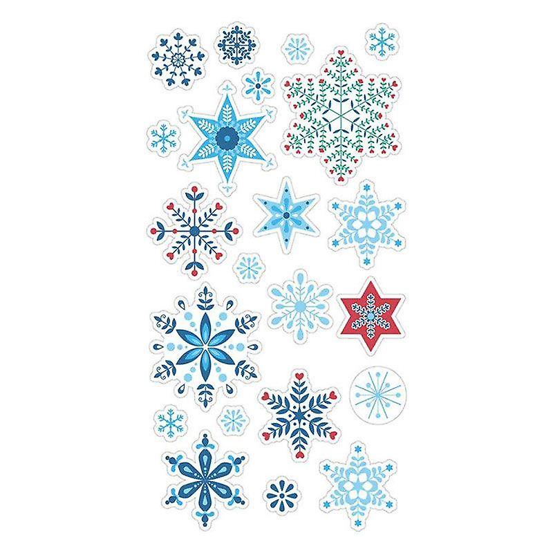 22 flocks puffy stickers - Folk