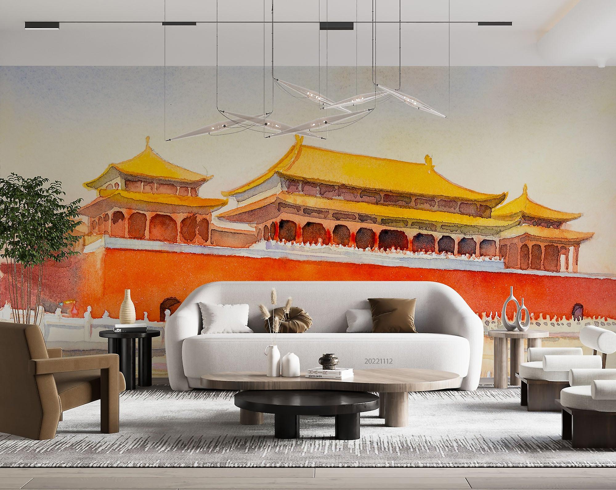3D Forbidden City Architecture Beijing Wall Mural Wallpaper Gd 2374