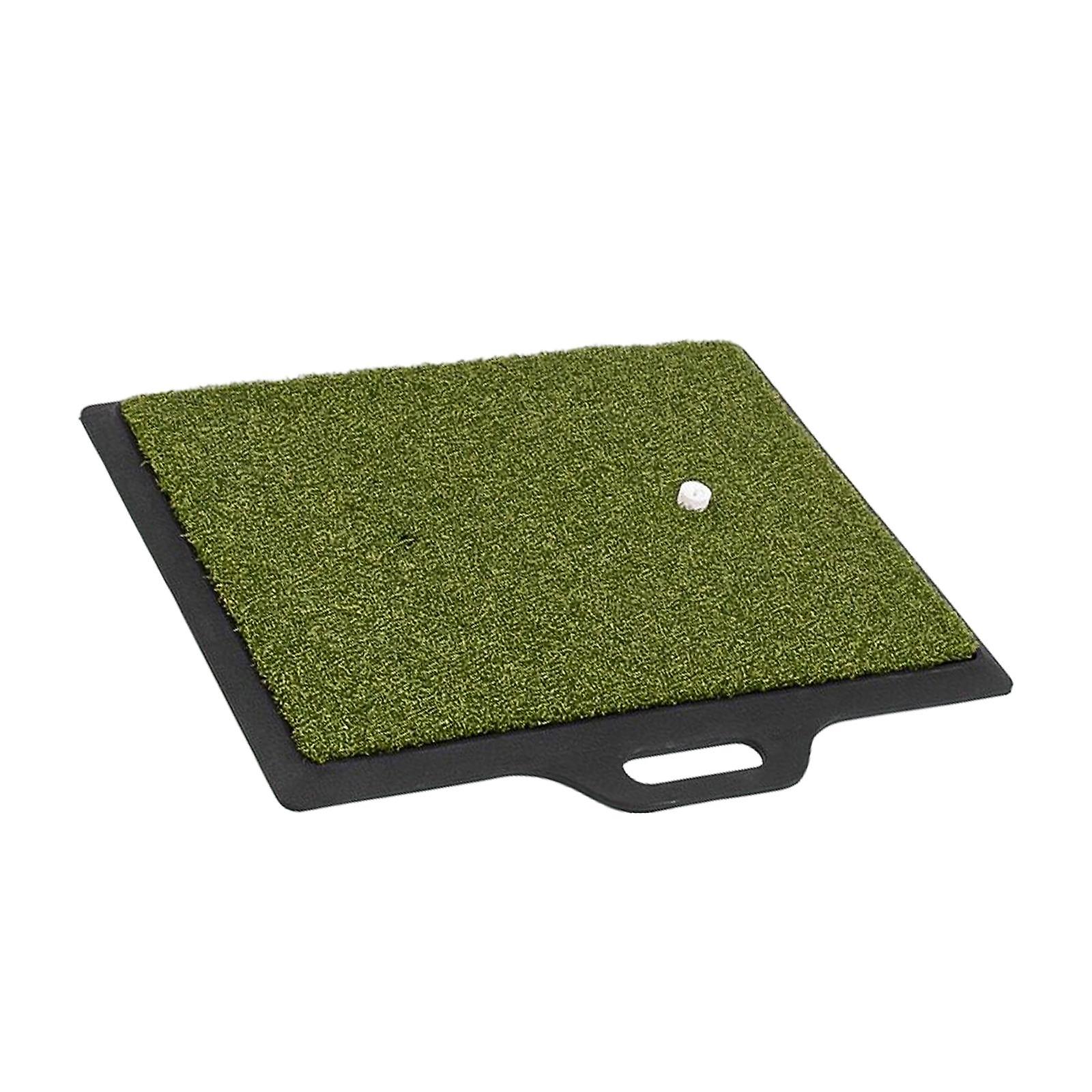 Golf Hitting Pad Practicing Training Turf Mat for Beginner Indoor Backyard