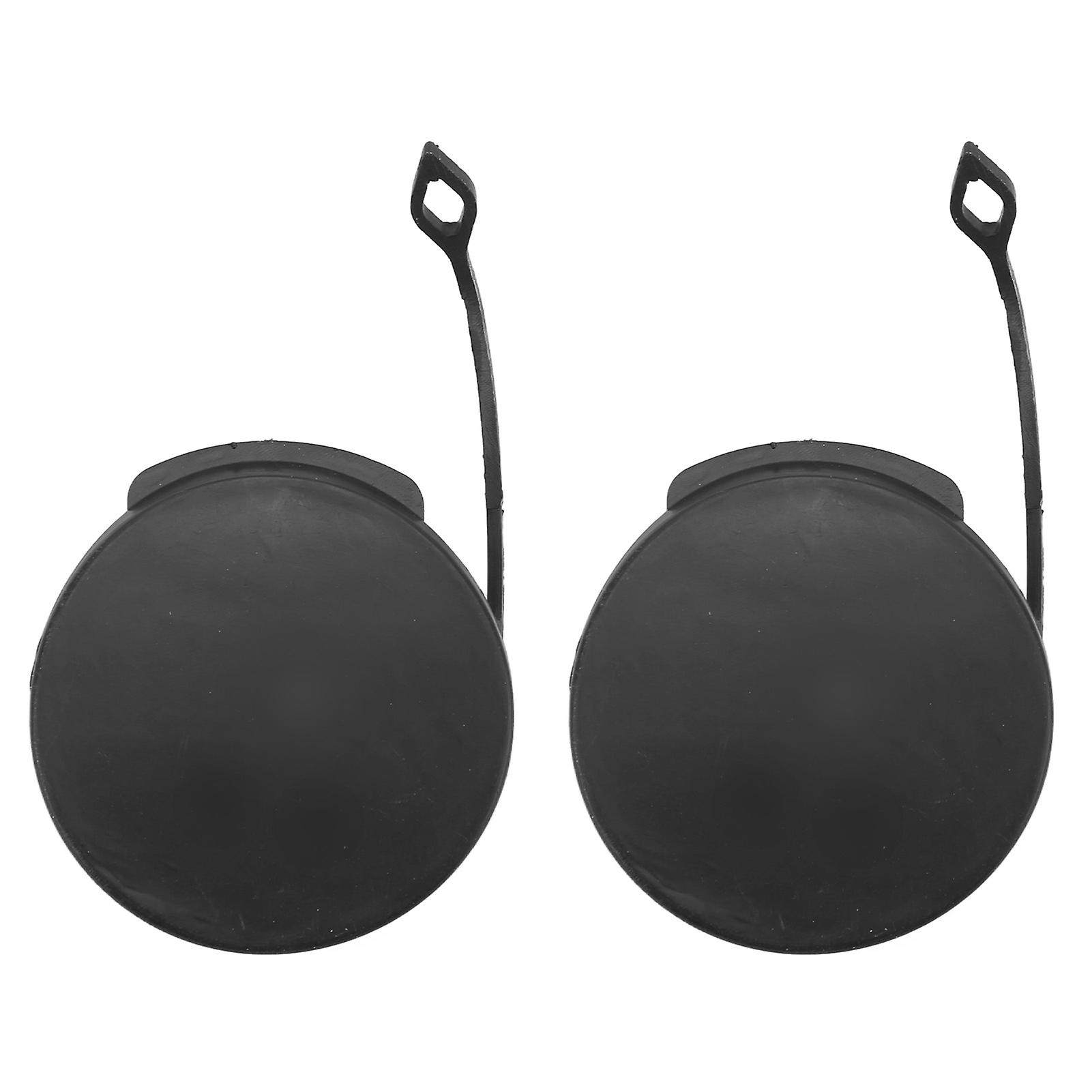 Cache-crochet de remorquage rond noir pour pare-chocs droit, pour A2 2000-2005