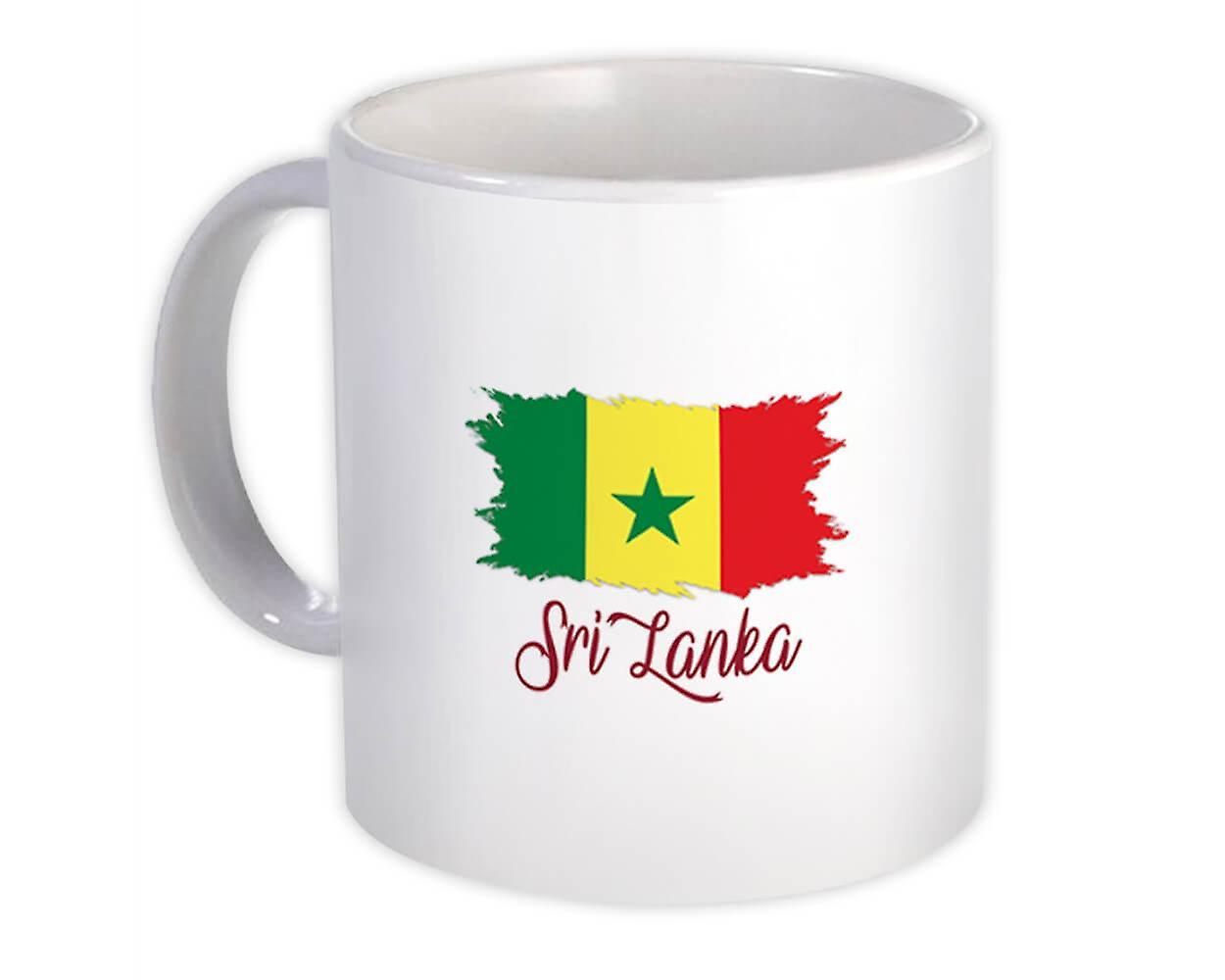 Presentmugg: Senegals flagga Senegalesisk