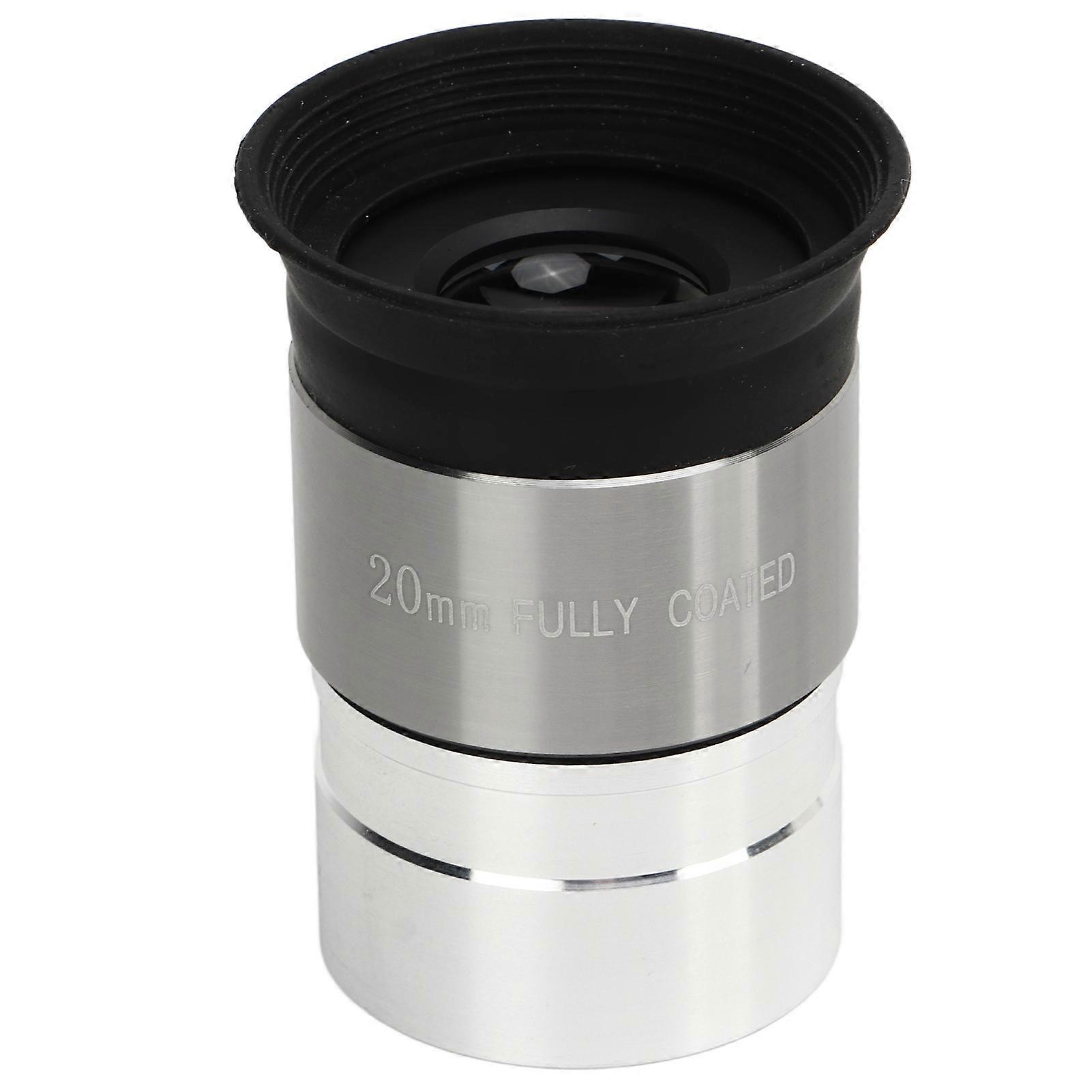 1.25" Optical Glass Astronomical Telescope Eyepiece 20mm Focal Length Astronomical Telescope Eyepiece for Moon
