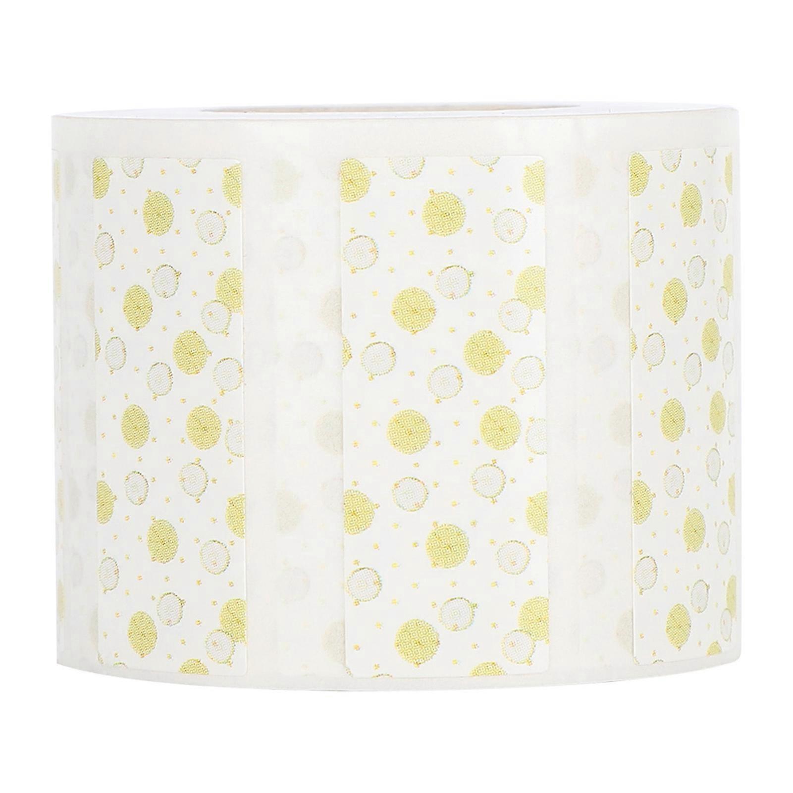 30x12mm Thermal Label Paper Lemon Pattern Oil?Proof Scratch?Resistant Sticker for Office Printers EQ11