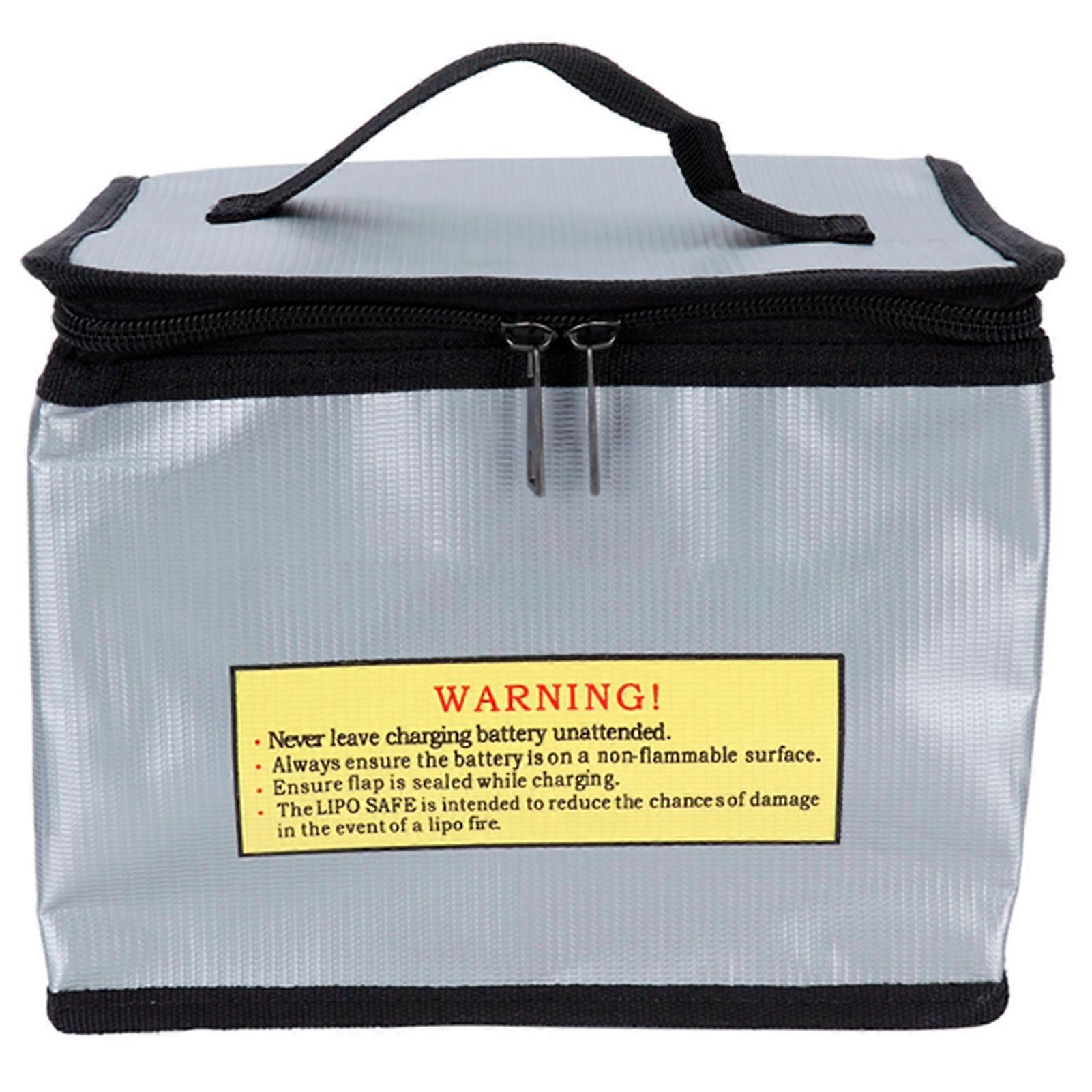 Lipo Battery Safe Bag Pouch Portable Fireproof Explosion Proof Bag for Battery Protector A-B