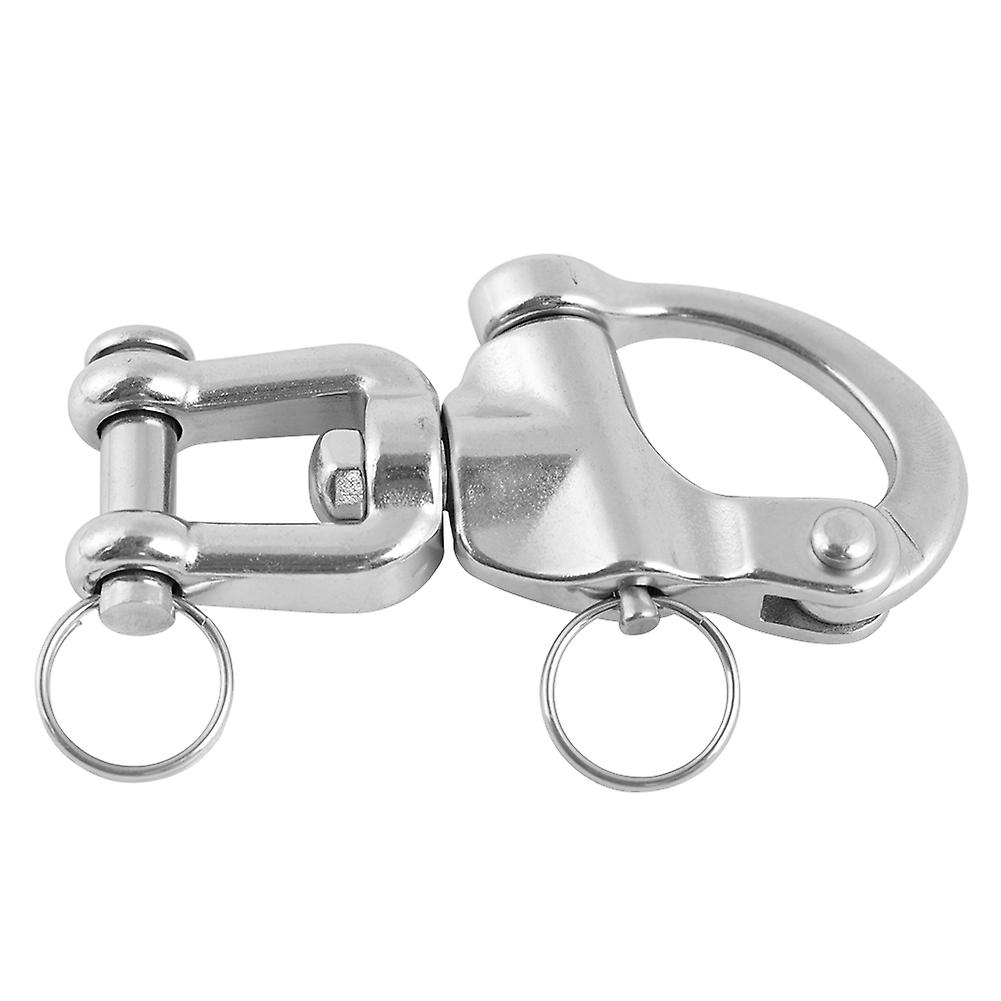 Stainless Steel Quick Release Swivel Eye Boat Shackle for Marine Yacht (16 x 87mm)