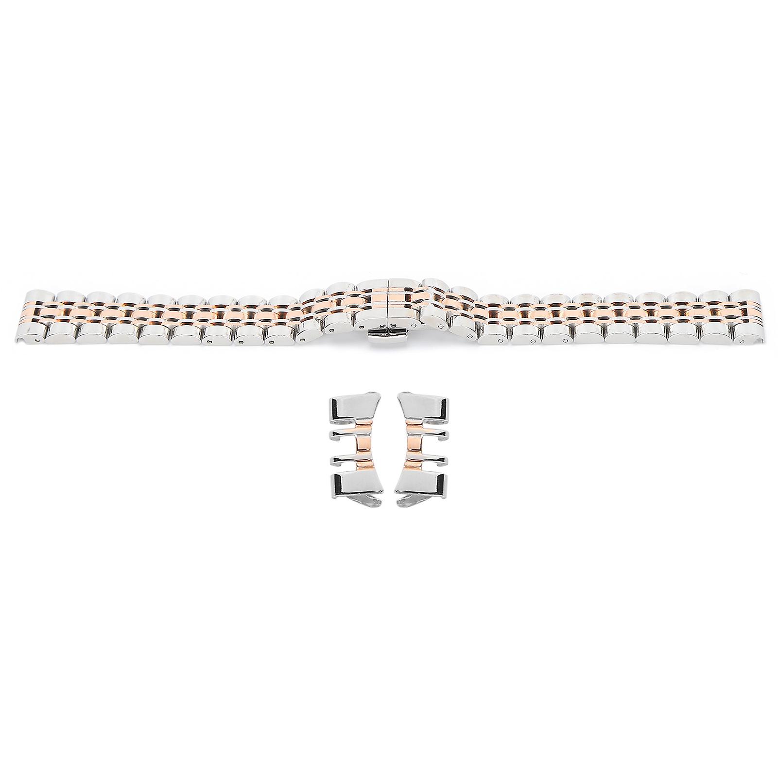 Adjustable Stainless Steel Watch Strap Replacement Watch Band Accessory for Watchmaker