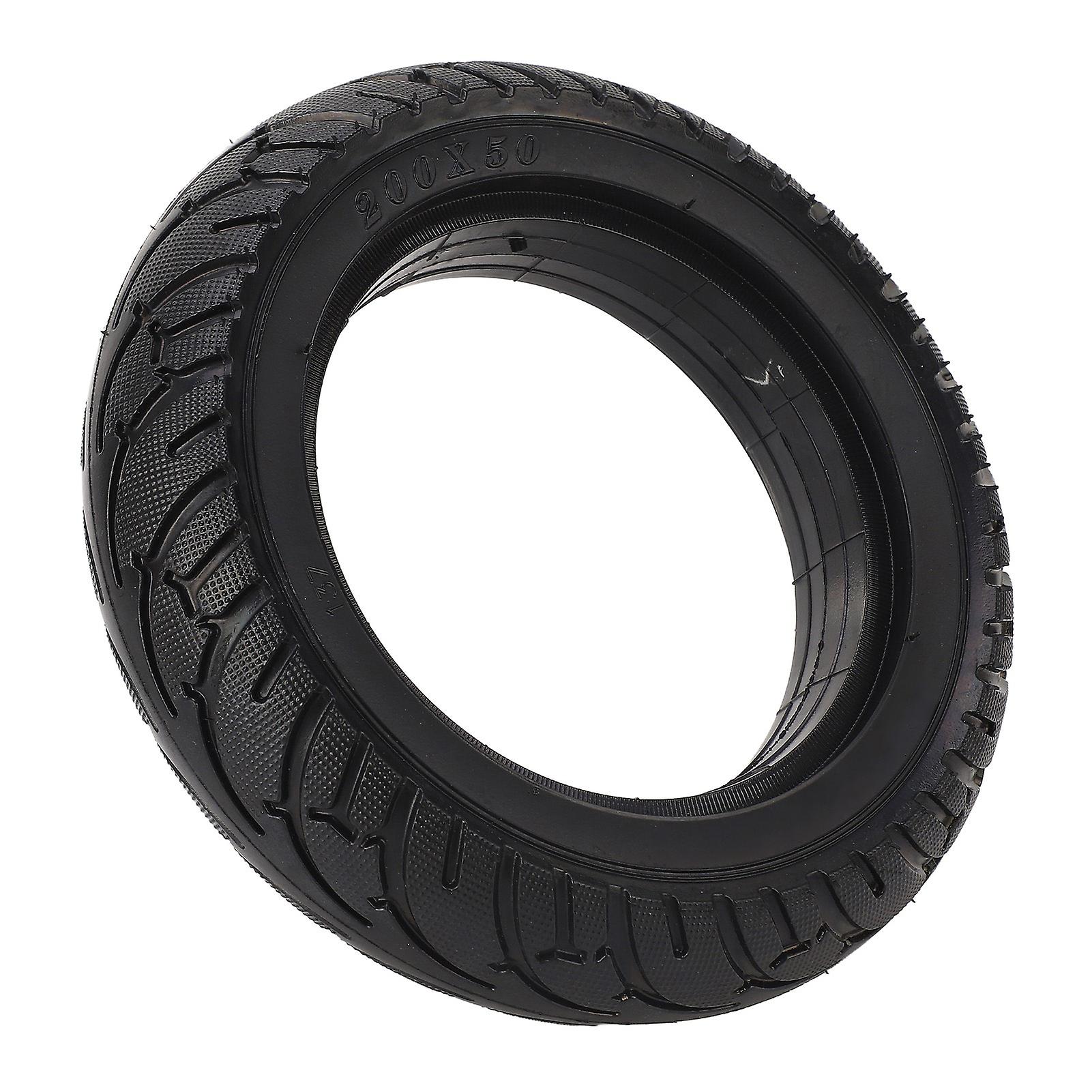 200X50 8in Electric Scooter Solid Rubber Anti-Slip Replacement Tire