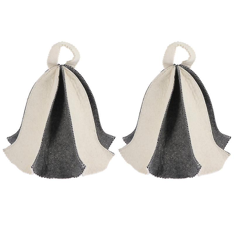 2pcs Sauna Hair Protecting Hats