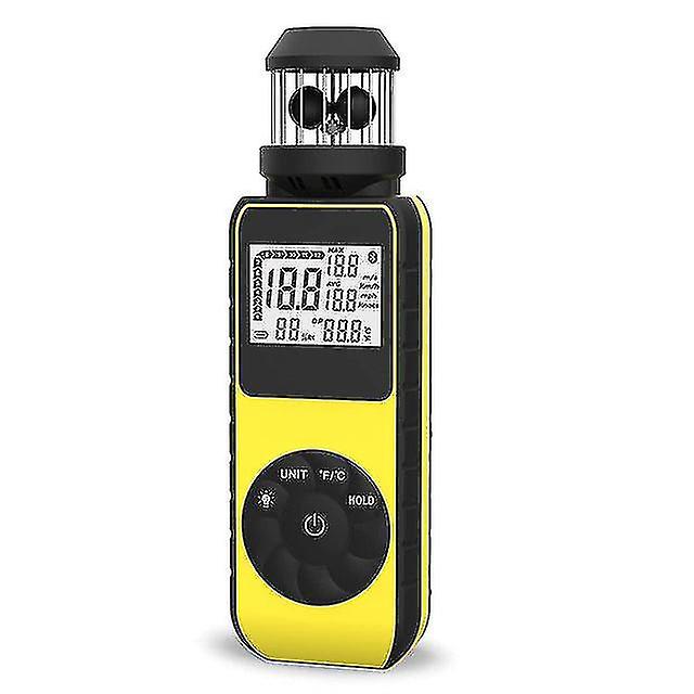 Anemometer Hp-881m Handheld Anemometer Wind Meter Direction For Measuring Wind Speed, Temperature With Lcd Backlight