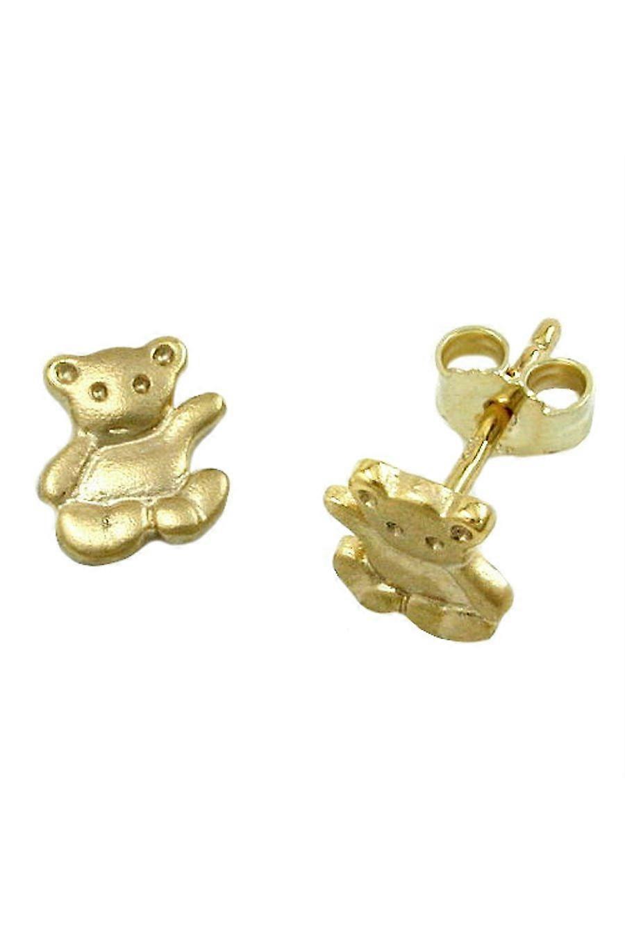 Earrings Bears 8k Gold - Gl430241