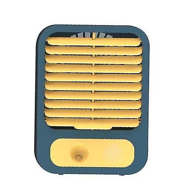 Personal Air Cooler Evaporative Conditioner Desktop Cooling Fan Mini Usb Rechargeable Air Conditioner Fan With 3 Wind Speeds