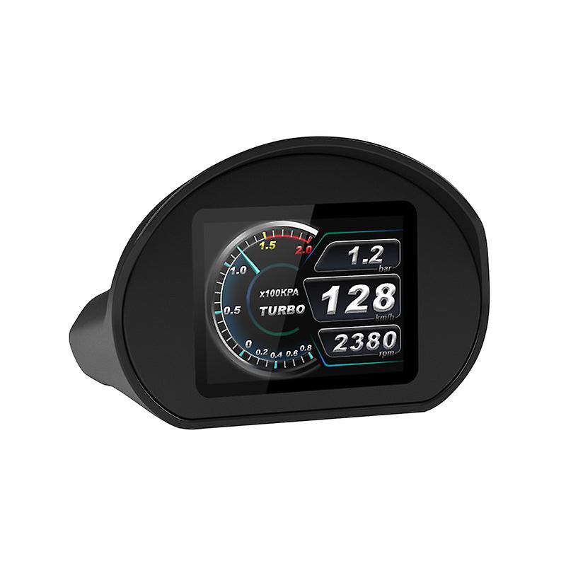 A2 Car Head-up Display Km/h Mph Overspeed Alarm Multifunction Obd2 Driving Lcd Stopwatch Smart Gadgets Car Hud Digital Gauges