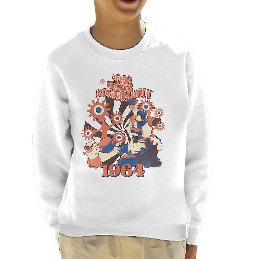 The Magic Roundabout Retro Brian & Dylan Kid's Sweatshirt