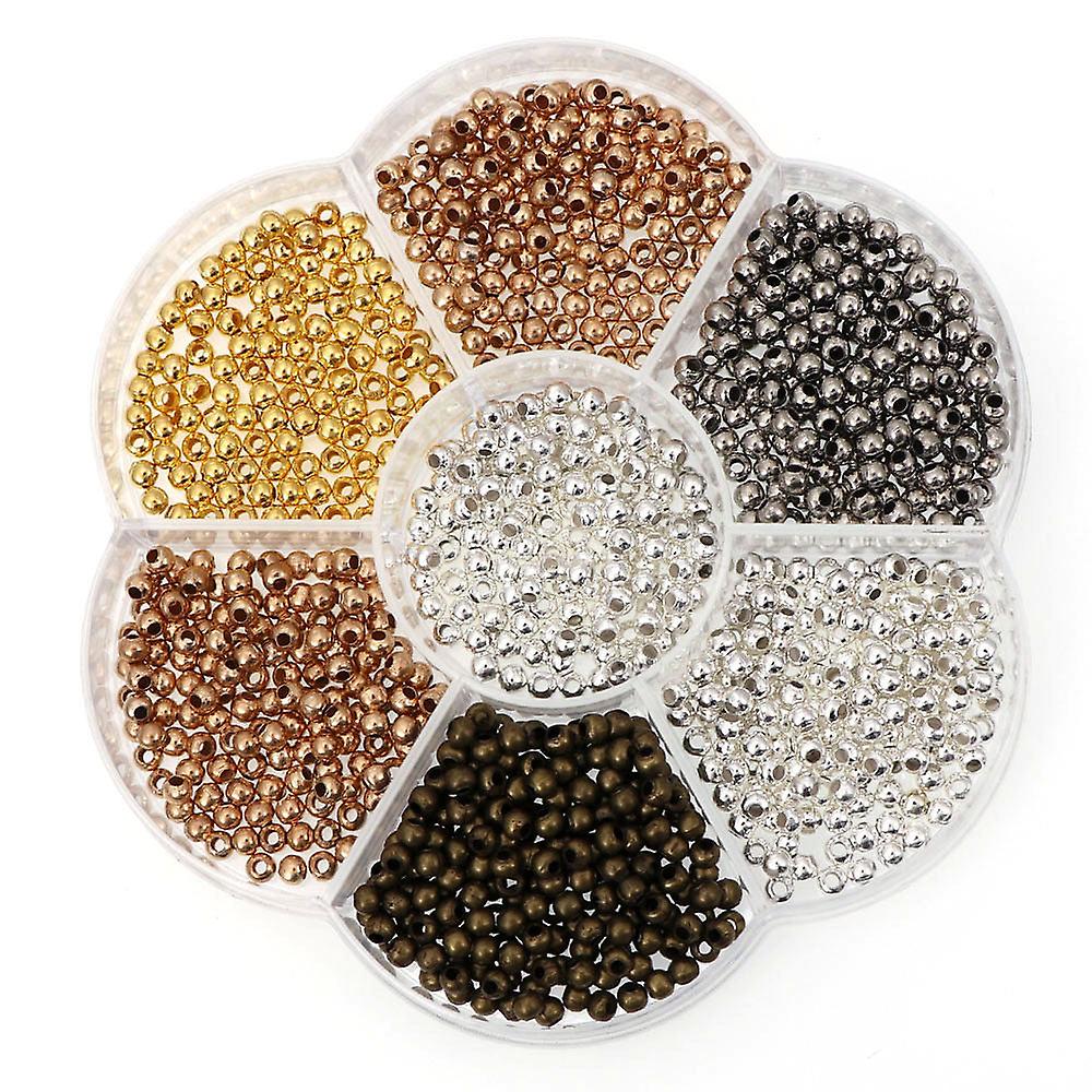 3Mm Bracelet Diy Necklace Ornament Iron Beads Accessories Combination