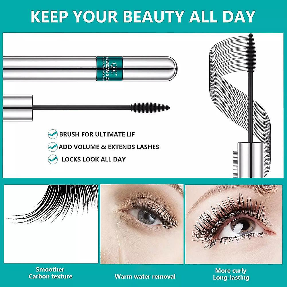 Mascara Waterproof and Sweat-proof Volume Double Effect Mascara