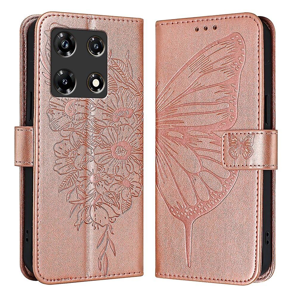 Coque en PU gaufré pour Infinix Note 30 Pro / Note 30 5G