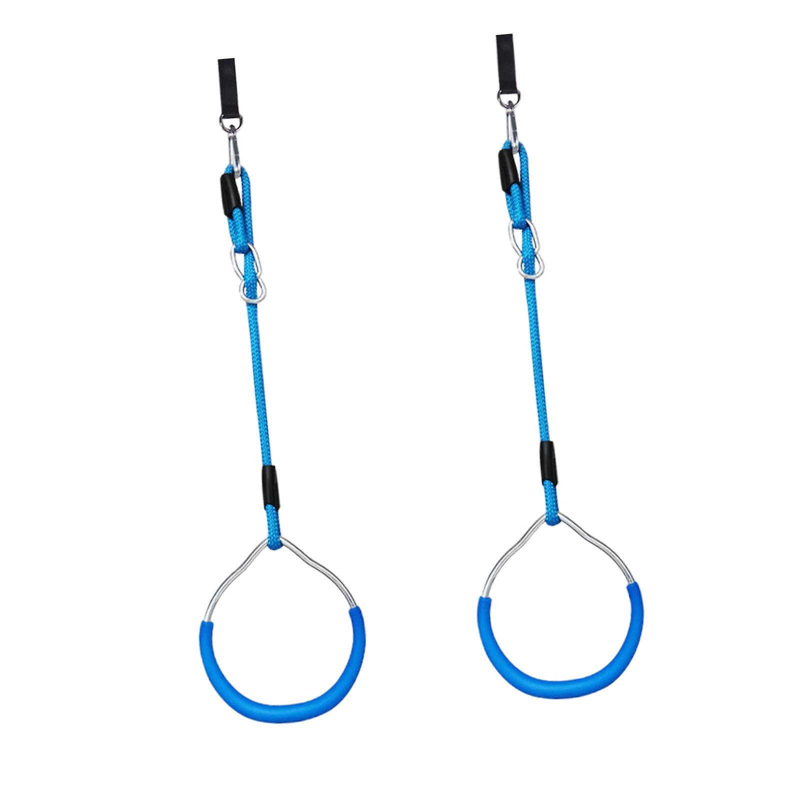 Pull up Exercise Rings Home Adjustable Straps Buckles Calisthenics Gym Rings