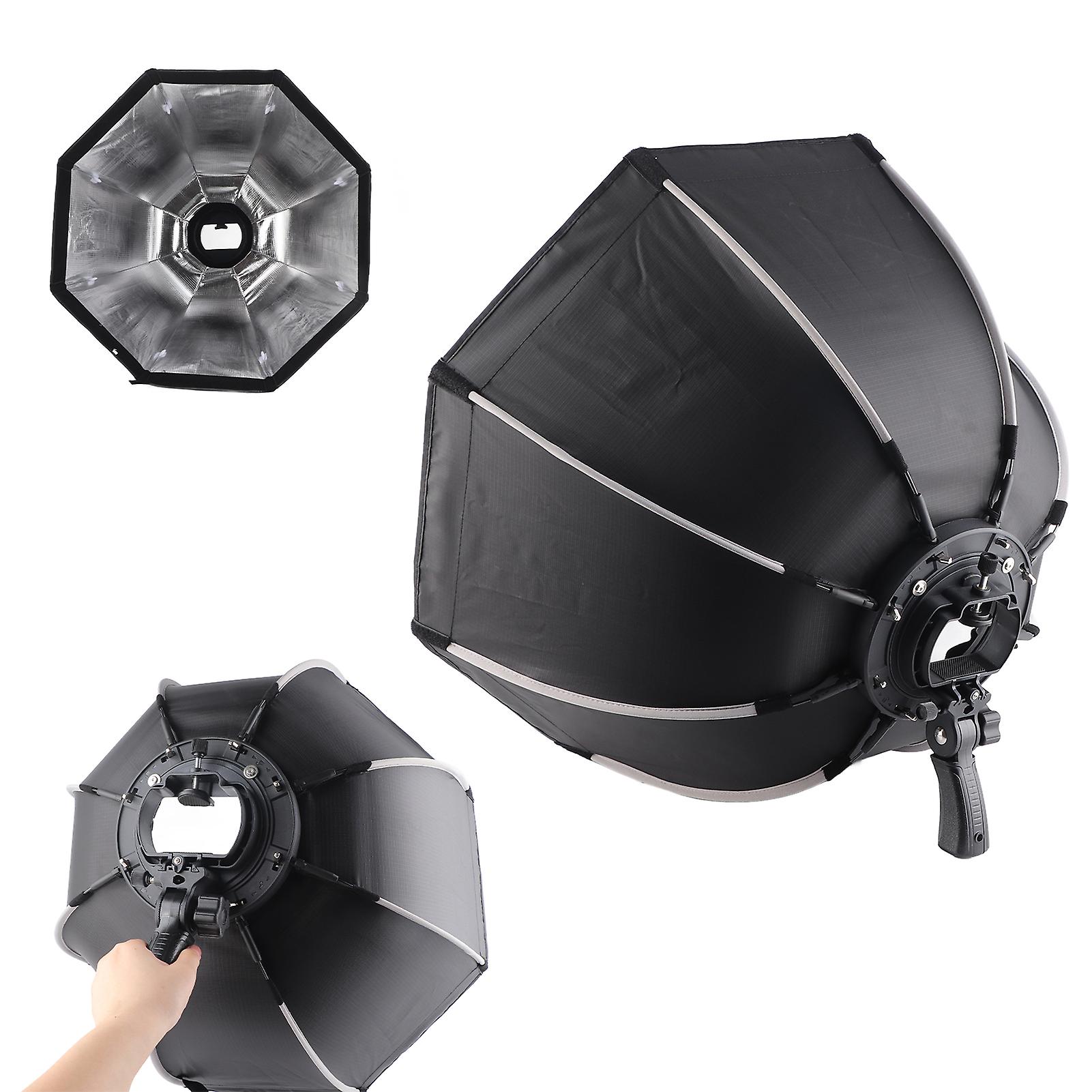 KS65 65cm Portable Folding Flash Softbox with Silver Cloth