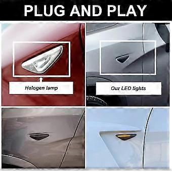 2 xAmber LED Side Marker Turn Signal Lights for BMW E70 X5 E71 X6 F25