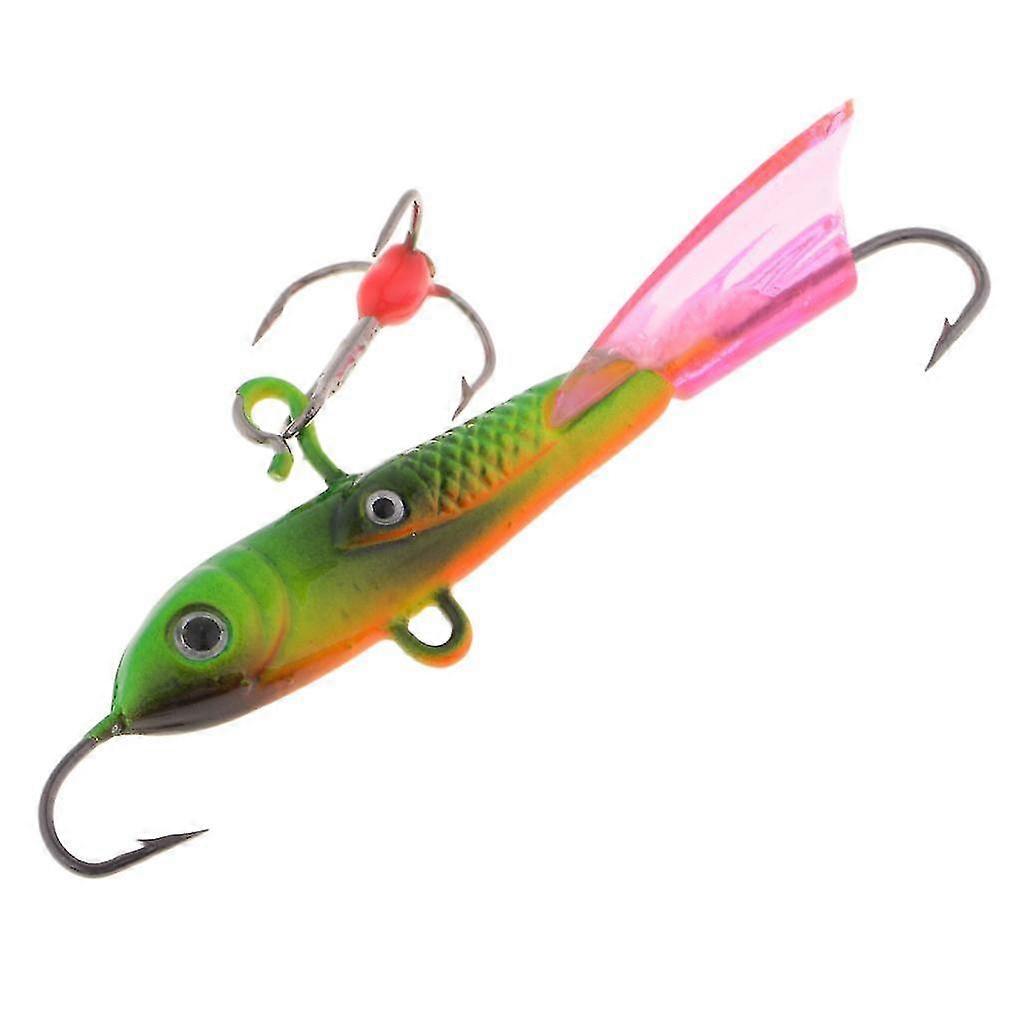 hg Eisfischen Köder Köder Straight Up Jigs Köderfisch Bass Zander Angelköder - 001