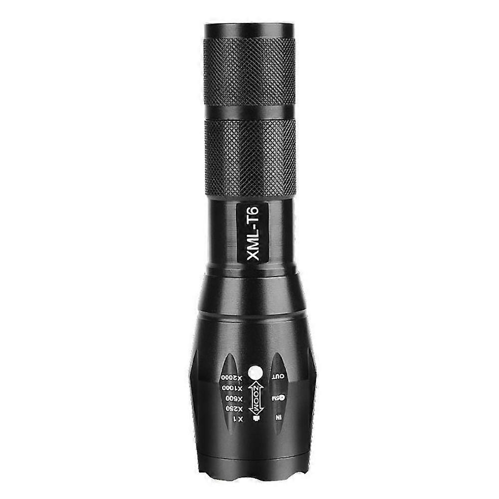2pcs Zoomable LED flashlight, 130*33*27mm LED flashlight
