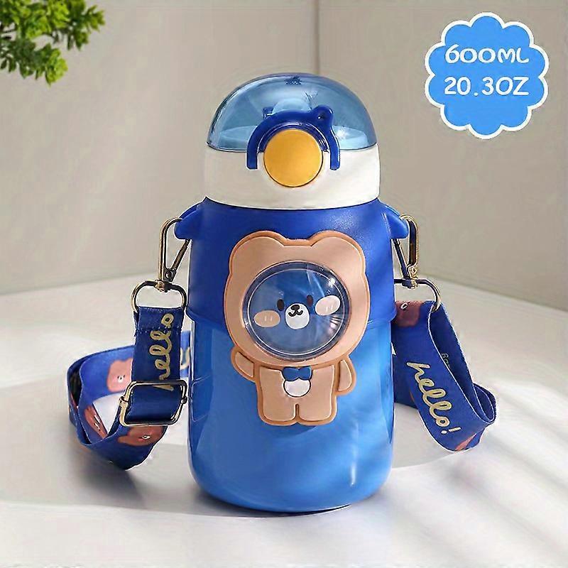 Cartoon Animals Vacuum Flask, Stainless Steel Insulated Water Bottles, Cute Kawaii Travel Thermal Cups, For Hot And Cold Beverages, Summer Winter Drin
