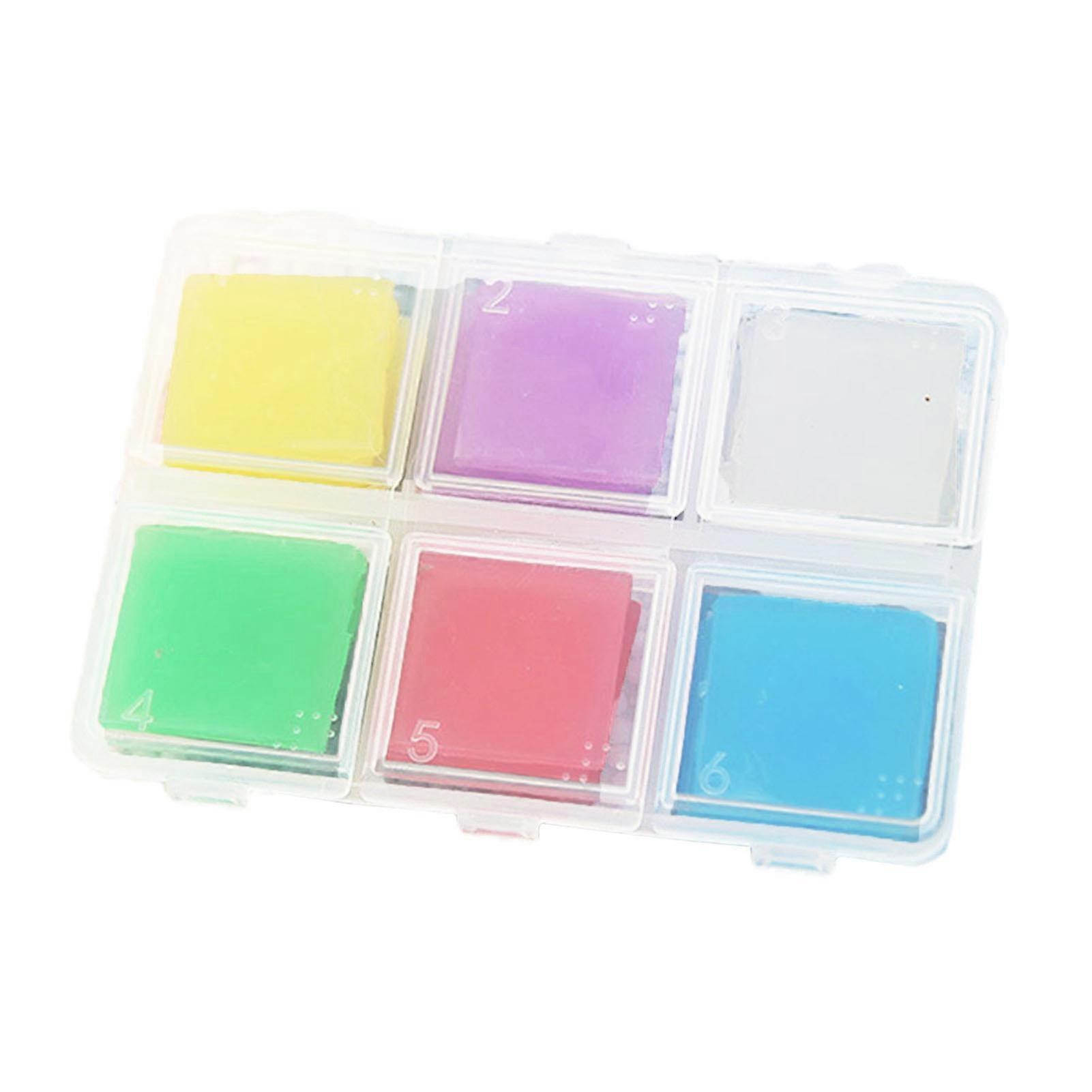1 Box Diamond Painting Glue Clays with Storage Box Easy to Use Multifunctional Colorful Sticky Clay