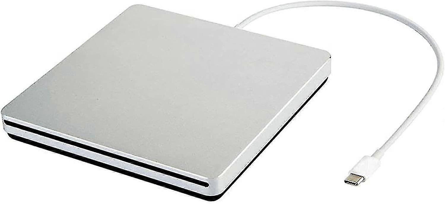 محرك أقراص DVD خارجي USB C CD DVD الموقد / الكاتب فتحة نحيف المحمولة في قارئ DVD لماك بوك برو / / ماك / كمبيوتر محمول / windows10 (شظية)