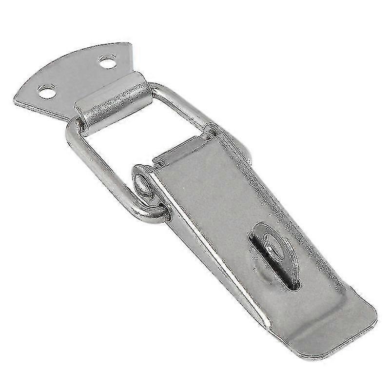 Latch Catch Clamp  Spring Loaded For Case Box,toolbox,drawer,cabinet,chest Trunk (4pcs, Silver)